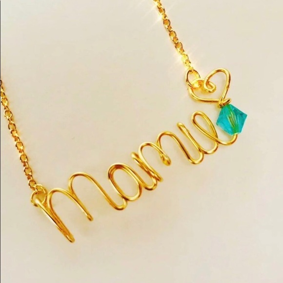 Sale!! Personalized Monogram Name Necklace Custom - Picture 8 of 8